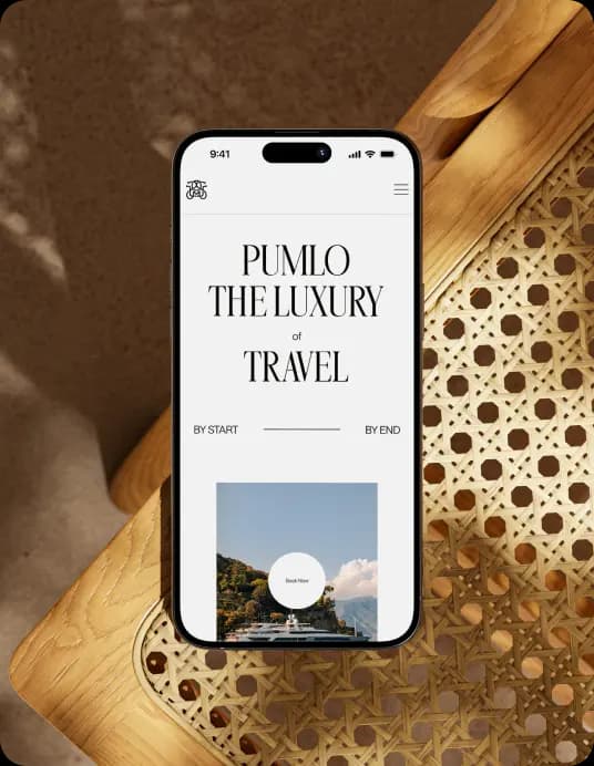 pumlo mobile interface